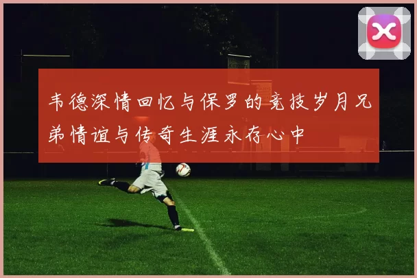 韦德深情回忆与保罗的竞技岁月兄弟情谊与传奇生涯永存心中