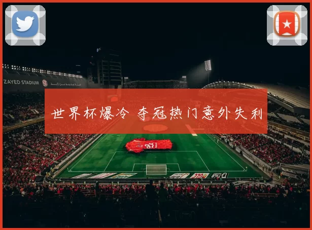 世界杯爆冷 夺冠热门意外失利