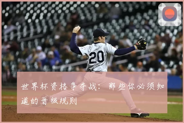 世界杯资格争夺战:那些你必须知道的晋级规则