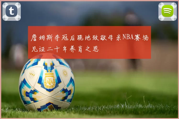 詹姆斯夺冠后跪地致敬母亲NBA赛场见证二十年养育之恩